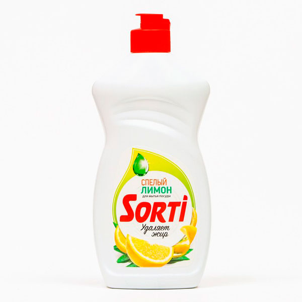 Средство для мытья посуды Sorti Лимон 450 г