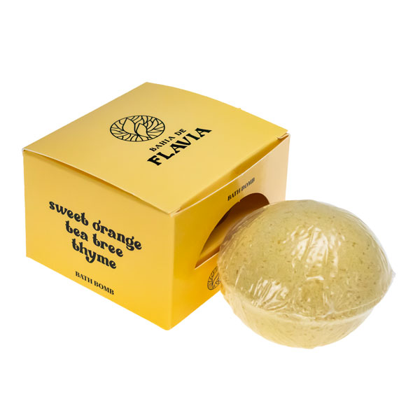 Бомбочки для ванны BAHIA DE FLAVIA   BATH BOMB 160 GR REFRESHING WEEKEND ROUTINE