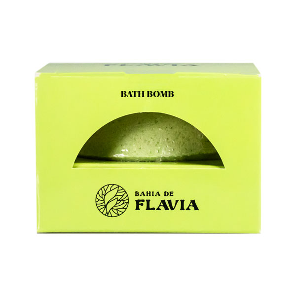 Бомбочки для ванны BAHIA DE FLAVIA   BATH BOMB 160 GR DETOXIFIYING WELLNESS ROUTING