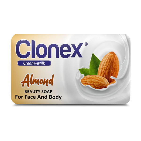 Мыло-крем Clonex 125 гр. Almond (миндаль) бумажная упак.