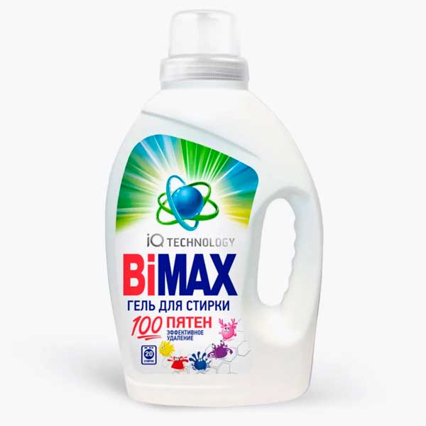 Гель для стирки BiMax 100 пятен  1300 гр