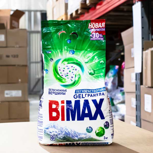 Стиральный порошок BiMax Белоснежные вершины Automat 3000 кг