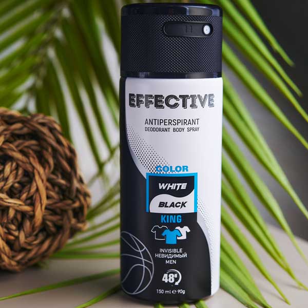 Антиперспирант для мужчин EFFECTIVE 150ML KING