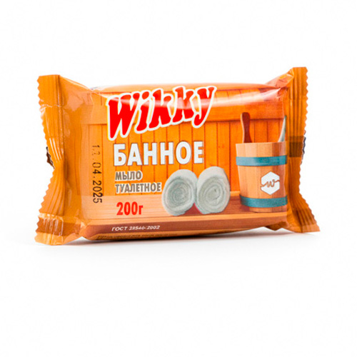 Мыло 200г Банное Wikky *40