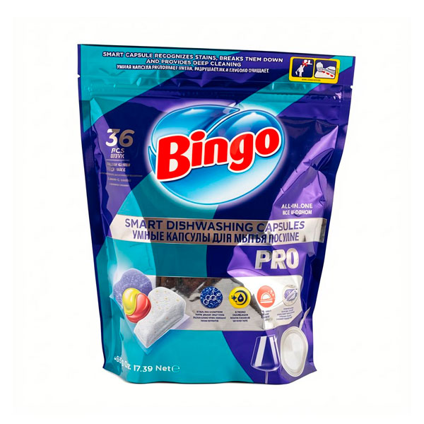 Капсулы для ПММ 36шт. BINGO PRO *5