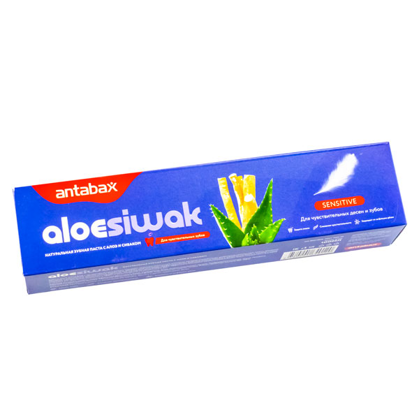 Зубная паста 100 гр. Aloe Siwak ANTABAX *12