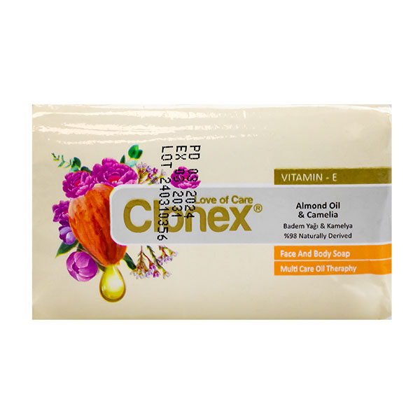 Мыло Clonex 60 гр. Almond (Миндаль) бумажная упак.