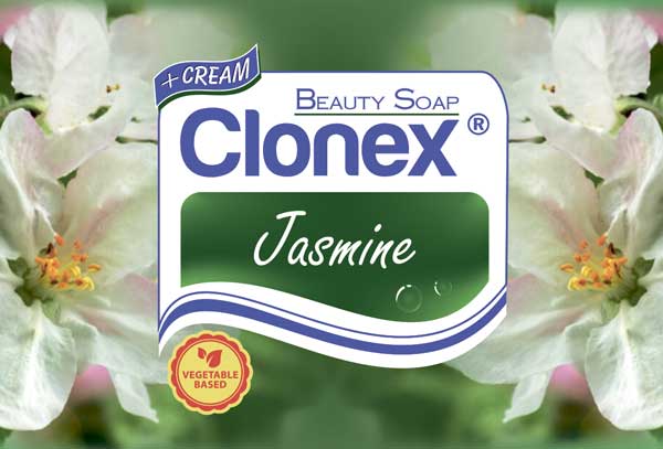 Мыло Clonex 100 гр. Jasmine (жасмин) флоупак