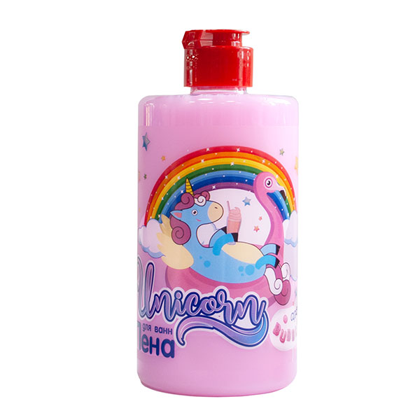 Пена для ванн Bubble gum 460 мл. Unicorn