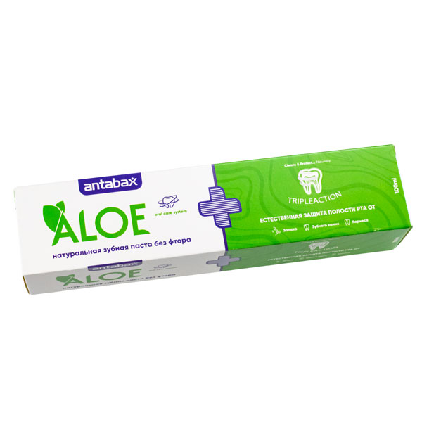 Зубная паста 100 гр. Aloe Expert ANTABAX *12