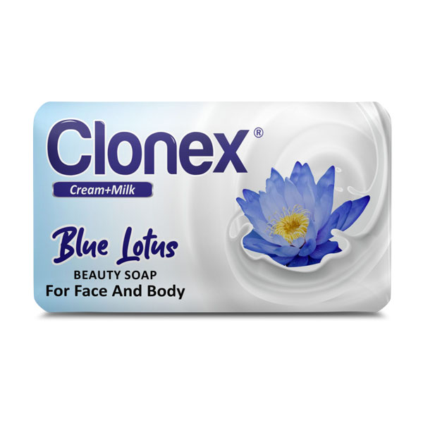 Мыло-крем Clonex 125 гр. Blue Lotus (синий лотос) бумажная упак.