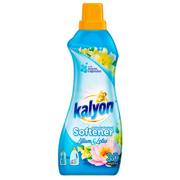 Кондиционер концентрат для белья 0,75 л. Цветы лотоса и лилии KALYON