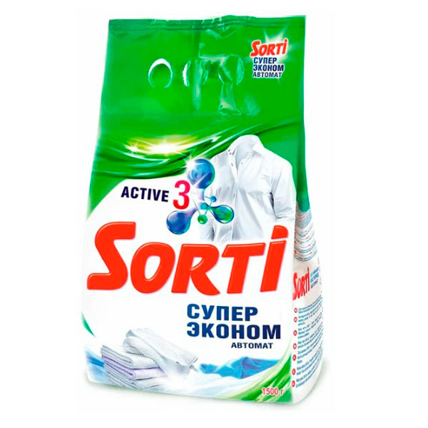 Стиральный порошок Sorti Супер Эконом  1500 г
