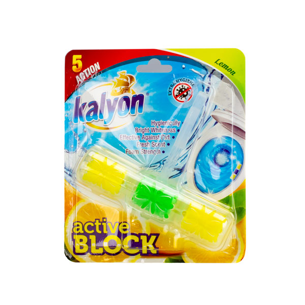 Туалетный блок для унитаза Лимон KALYON