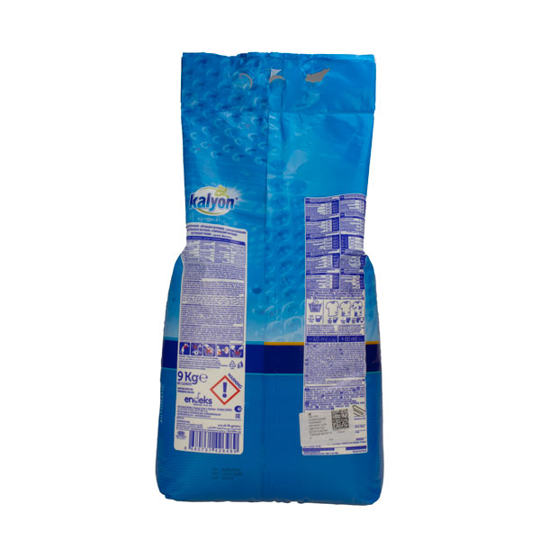 Стиральный порошок автомат для цветного и белого, 9 кг. KALYON синий