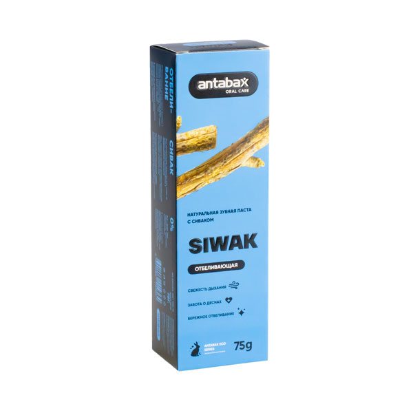 Зубная паста 75 гр. Siwak (синий) ANTABAX *12