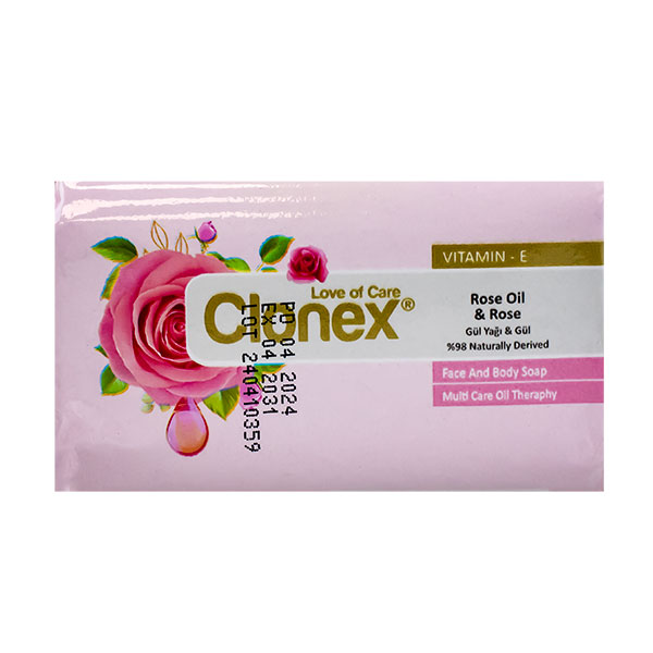 Мыло Clonex 60 гр. Rose (роза) бумажная упак.