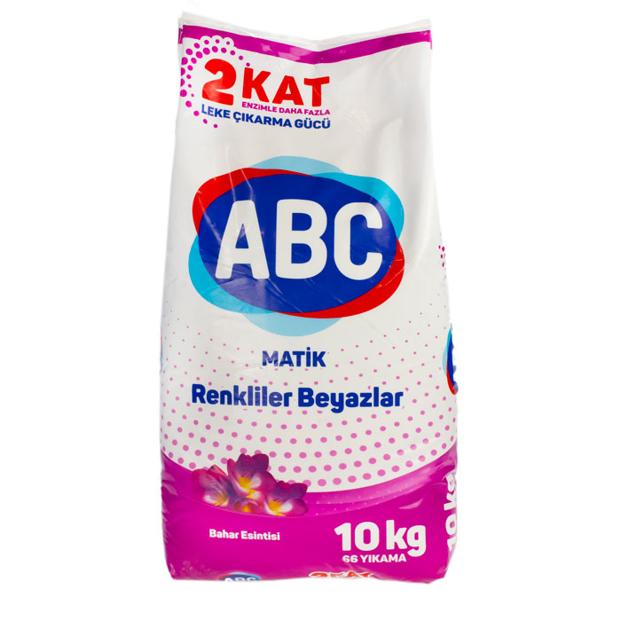 Порошок для стирки для всех тканей 10кг. ABC