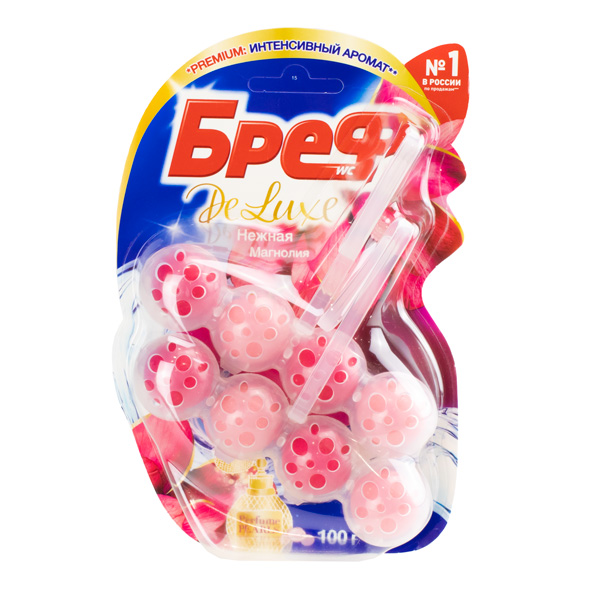 Бреф для унитаза 2*50гр. Делюкс магнолия *10