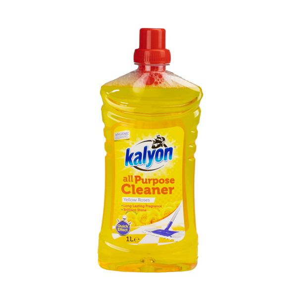 Универсальное моющее средство для пола, 1 л. Желтые розы KALYON
