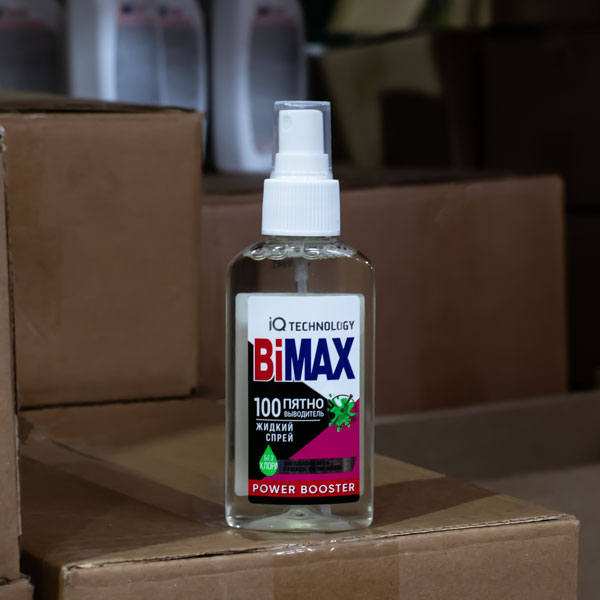 Спрей-пятновыводитель BiMax 100 пятен 100 г