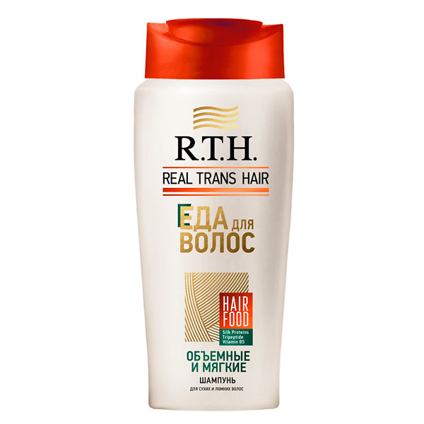Шампунь для волос Real Trans Hair Объемные и мягкие 400 гр 