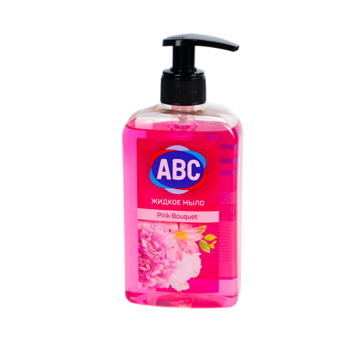 Жидкое мыло 400 мл Розовый букет ABC