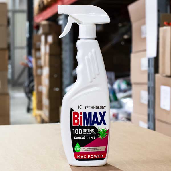 Спрей-пятновыводитель BiMax 100 пятен 500 г
