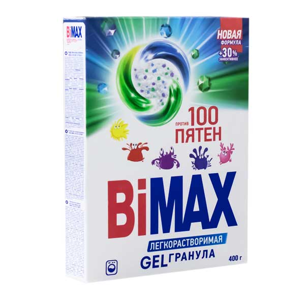 Стиральный порошок BiMax 100 пятен Automat 400 г