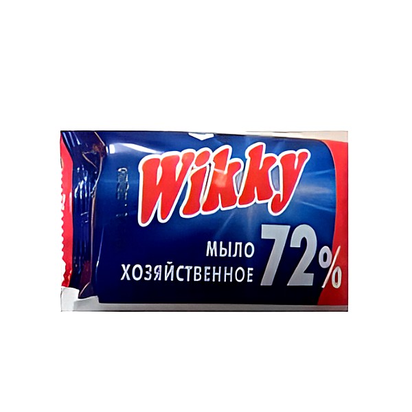 Мыло хозяйственное Wikky 72% 200г в плёнке/60