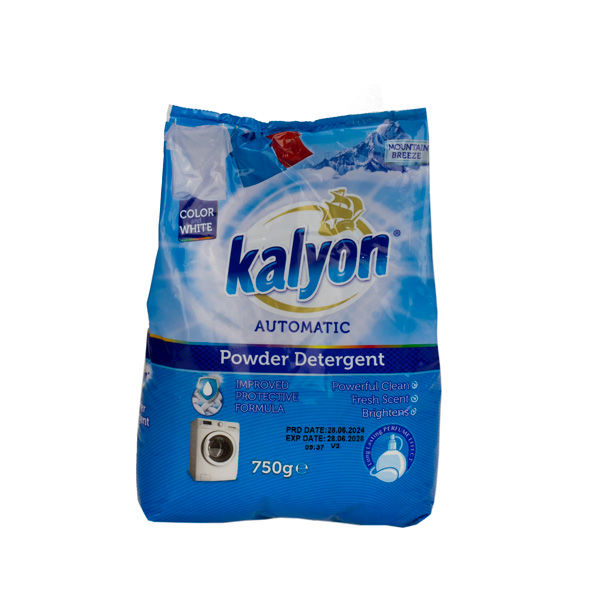Стиральный порошок автомат для цветного и белого, 750 г. KALYON синий