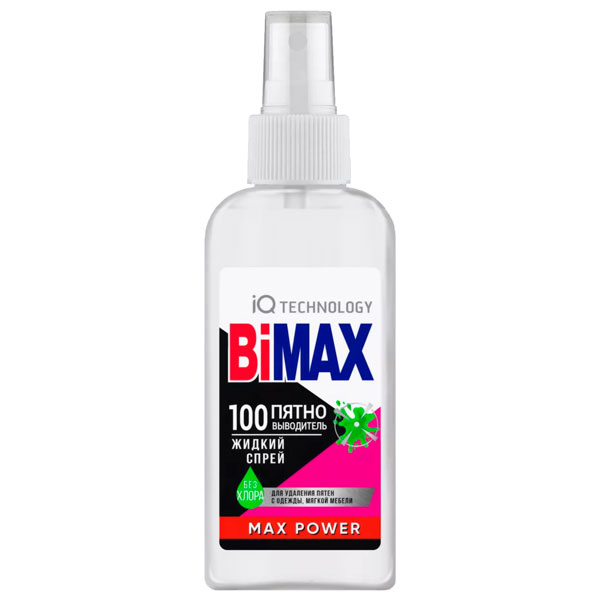 Спрей-пятновыводитель BiMax 100 пятен 100 г