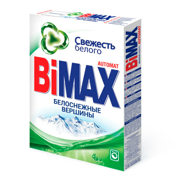 Стиральный порошок BiMax Белоснежные вершины Automat 400 г