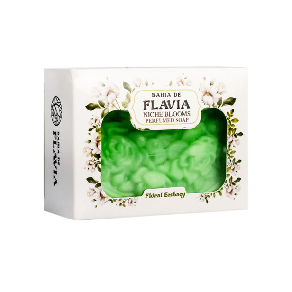 Мыло Flavia резное парфюмированное 125 гр Floral Ecstacy в картоне