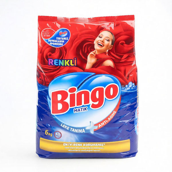Порошок 6 кг BINGO CONC ECO COLOR*1