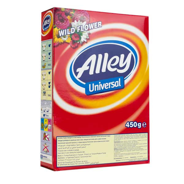 Порошок 450 гр, для ручной стирки ALLEY 