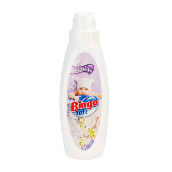 Кондицоинер для белья 1000мл. BINGO SOFT SENSITIVE *16