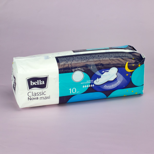 Прокладки жен 10 шт. BELLA CLASSIC NOVA MAXI DRAI ГИГИЕН*24