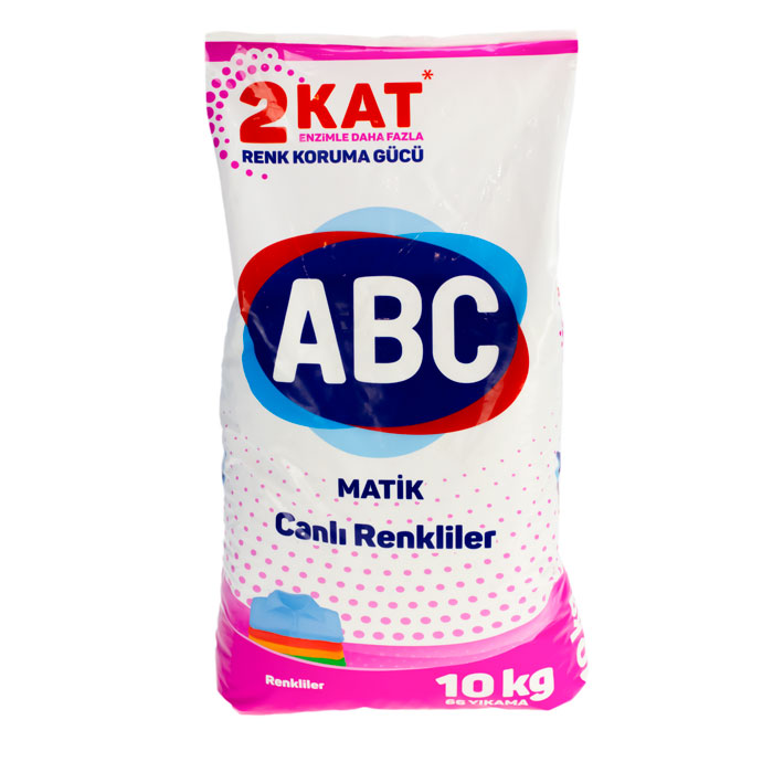 Порошок для стирки цветного белья 10кг. ABC