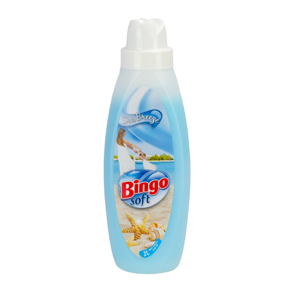 Кондицоинер для белья 1000мл. BINGO SOFT SEA BREEZE *16