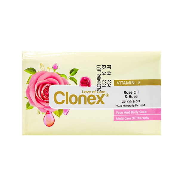 Мыло Clonex 90 гр. Rose (роза) бумажная упак