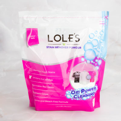Кислородный отбеливатель пятновыводитель 400 гр. LOLES