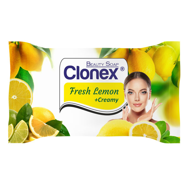 Мыло Clonex 75 гр. Lemon fresh (свежесть лимона) флоупак