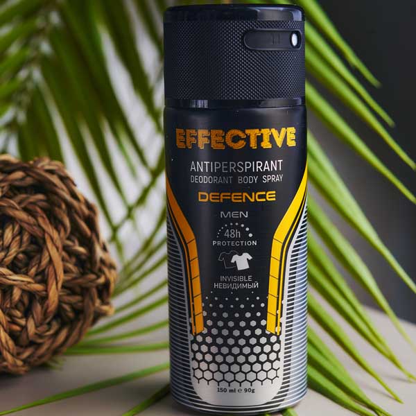 Антиперспирант для мужчин EFFECTIVE 150ML DEFENCE