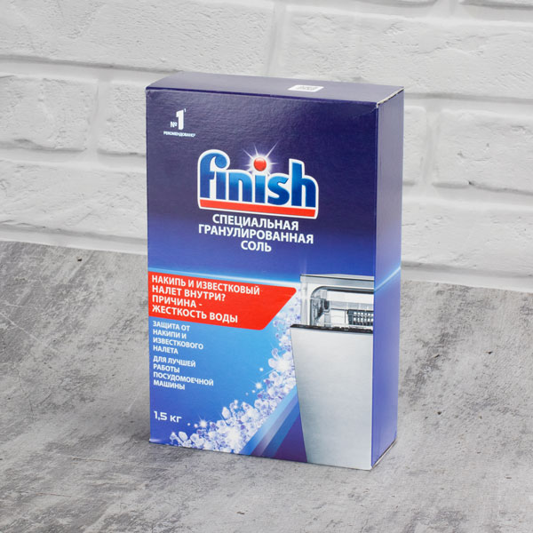 Соль для посудомоечных машин FINISH 1,5 КГ*6