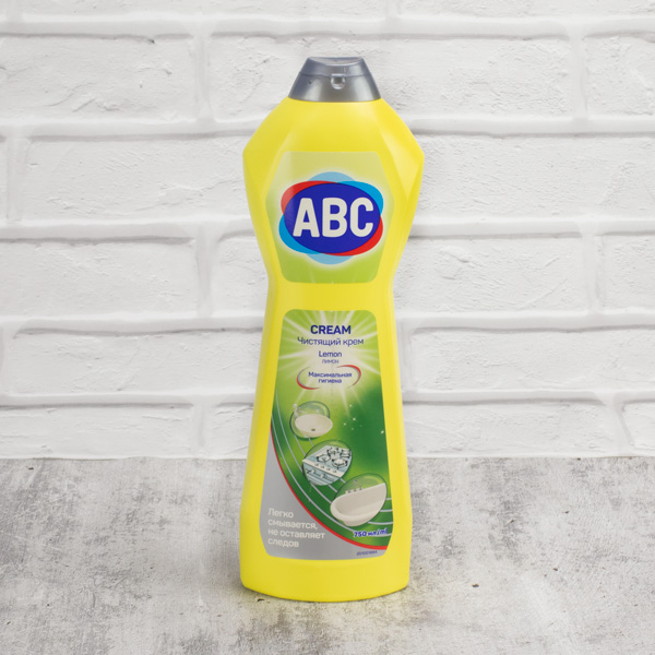 Чистящий крем 750мл Лимон ABC