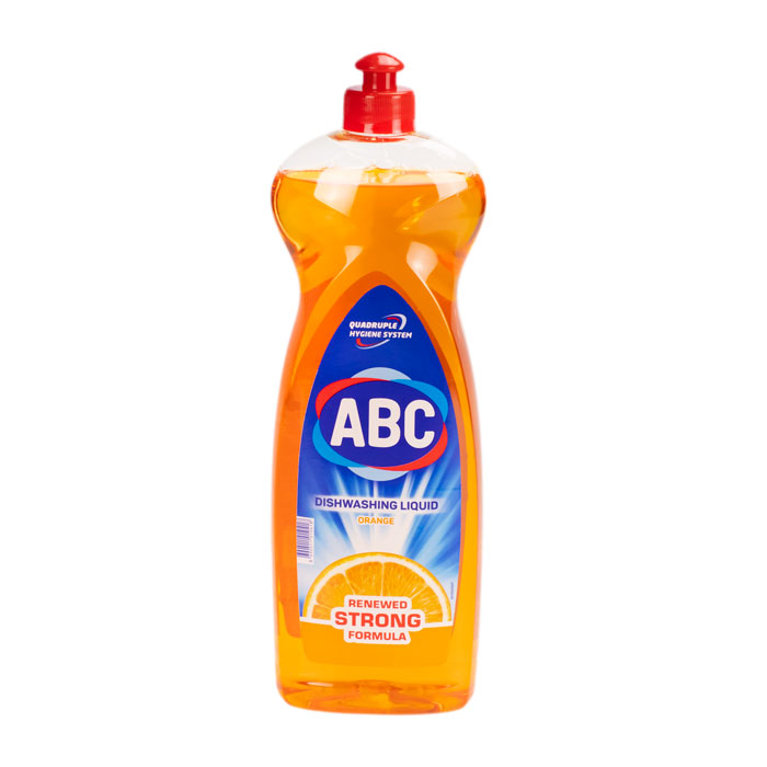 Жидкость для мытья посуды 750мл Апельсин ABC