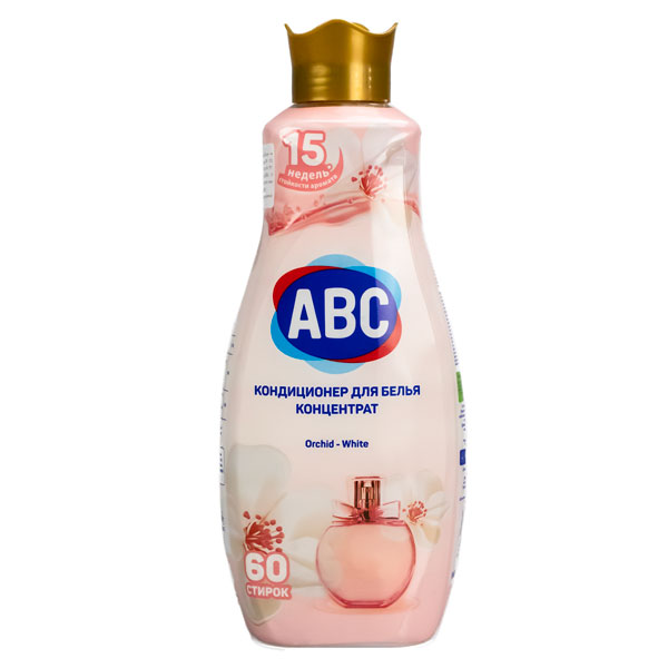 Концентрат кондиционера ABC (ополаскиватель) Белая орхидея (ORCHID WHITE)1440 мл/9