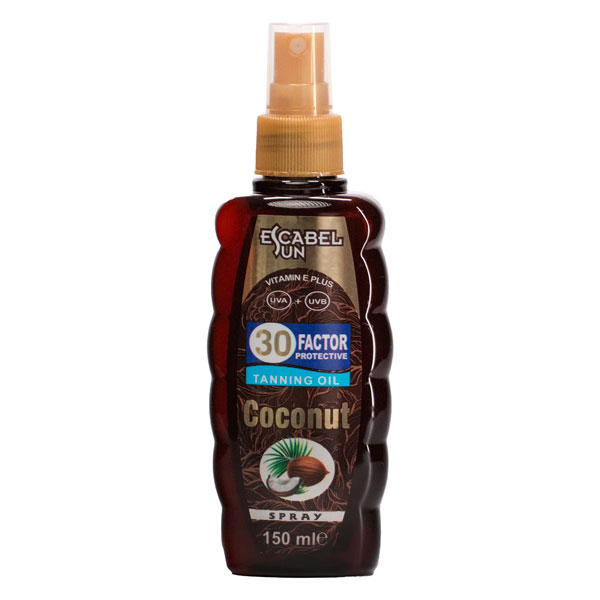 Кокосовое масло SPF 30 ESCABEL SUN 150 ml