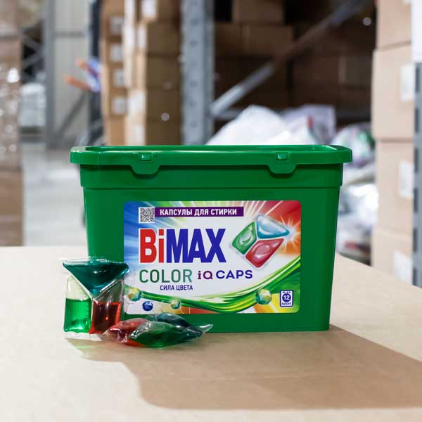 Капсулы для стирки BiMax Color  (13г*12шт) НК